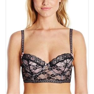 Lace push up bra